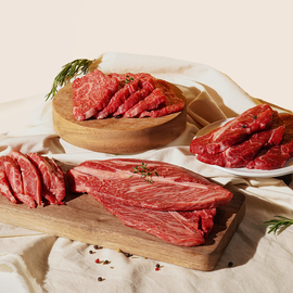 [meattam] 4 kinds of premium beef 200g_meat tam, beef, aged meat, meat meat, rib meat, fan meat, chuck eye roll, what to eat for dinner, what to eat meat, meat recommendation_made in Korea 